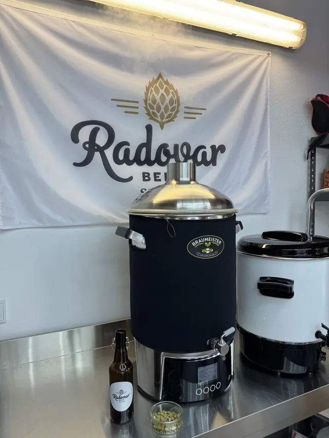 Varné vybavení pivovaru Radovar Beer